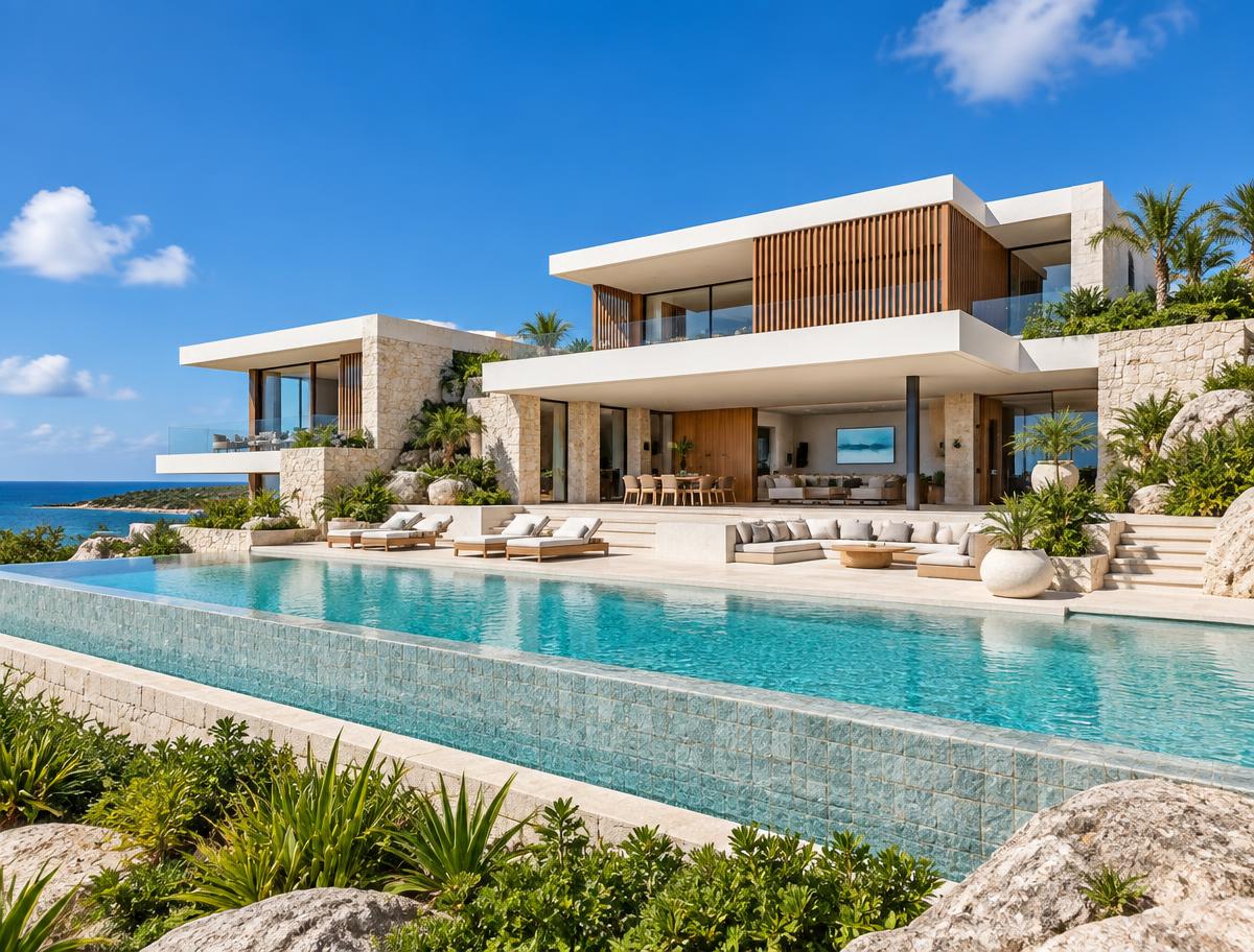Azure Rock House